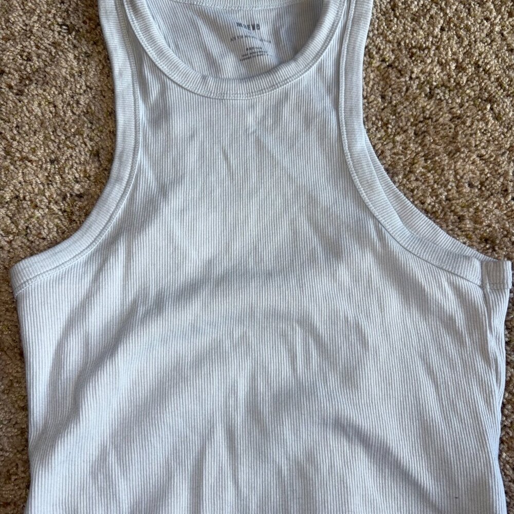 Maeve by Anthropologie Blue Tie Dye Tank